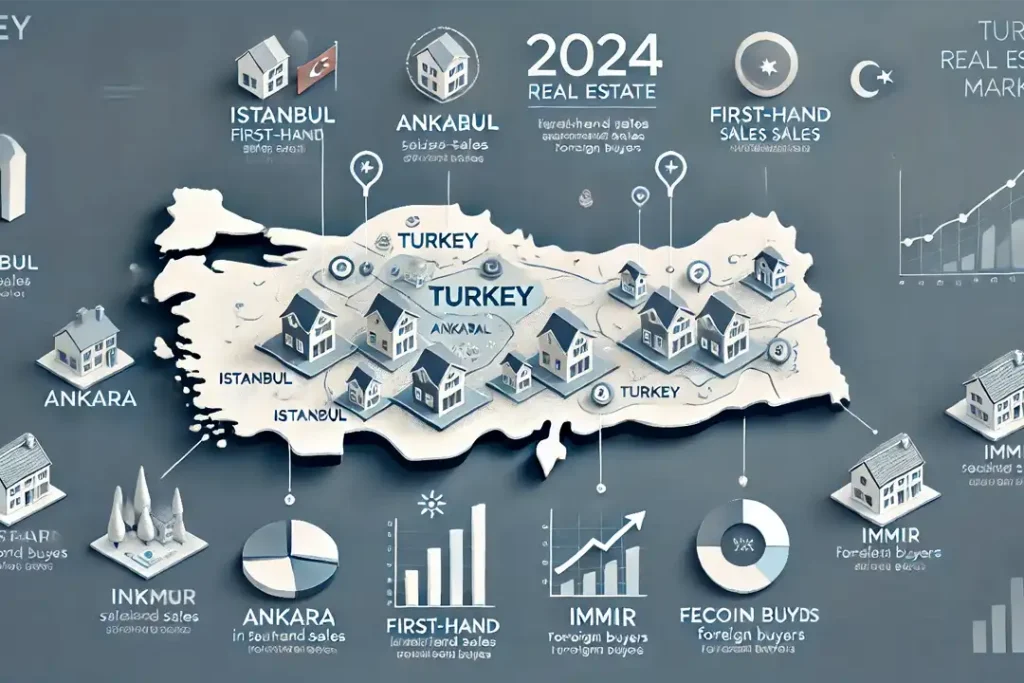 Türkiye’de 2024’te 1 milyon 478 bin 25 adet konut satıldı